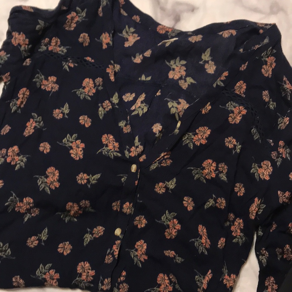 hollister cute blouse